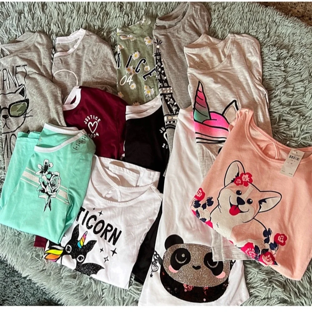 11 Justice Long Sleeve Tops